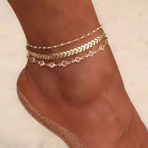 Gold Anklet